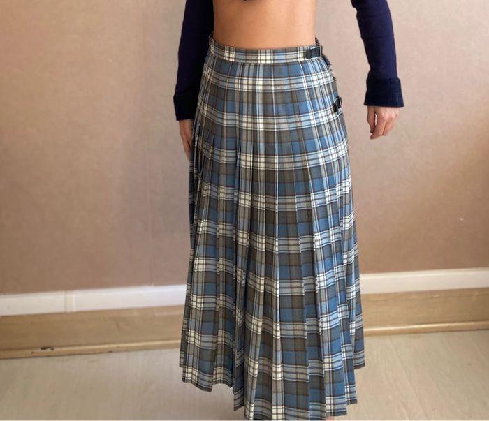 Vintage wool kilt skirt made in Scotland - photo numéro 2