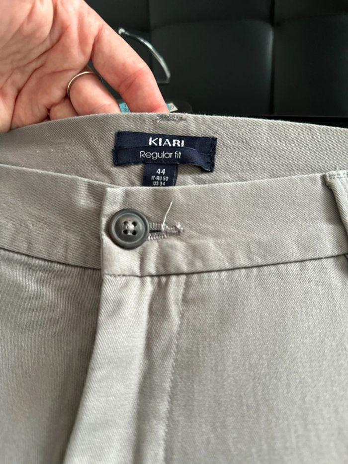 Pantalon gris chino T 44 - photo numéro 3