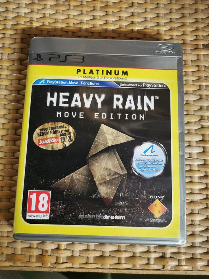 Jeu Heavy Rain move edition PS3 - photo numéro 1