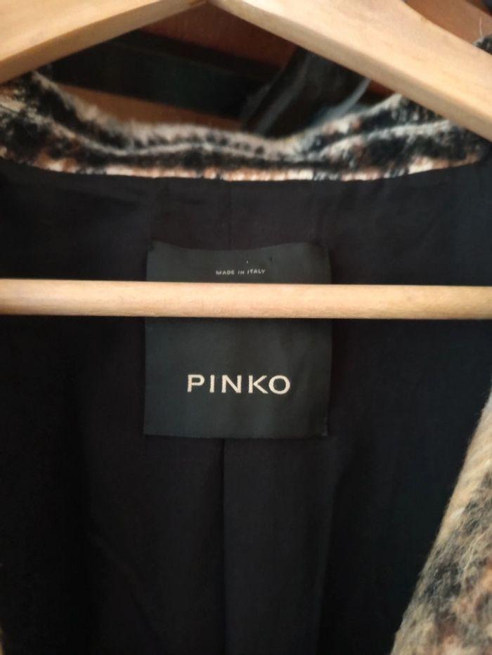 Manteau à frange made in italy Pinko taille 36 - photo numéro 9