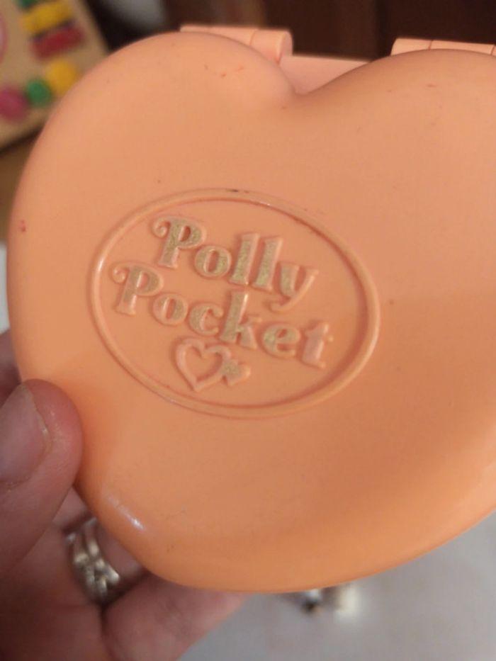 Polly pocket coeur orange neige BE 1989 - photo numéro 7