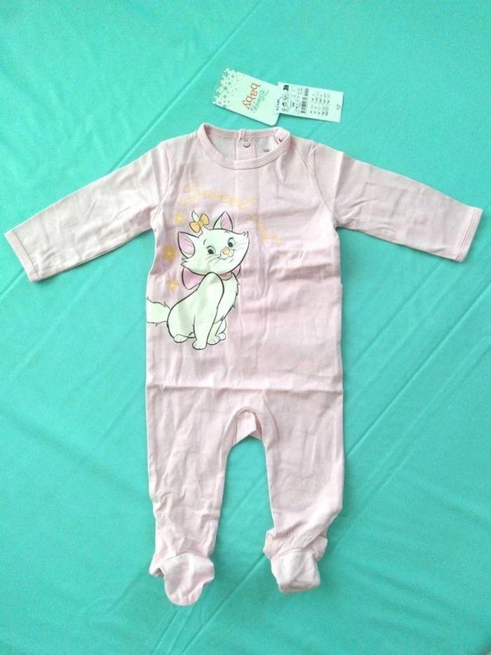 * Pyjama rose en jersey 'Disney' T6M Disney baby #2 - photo numéro 1