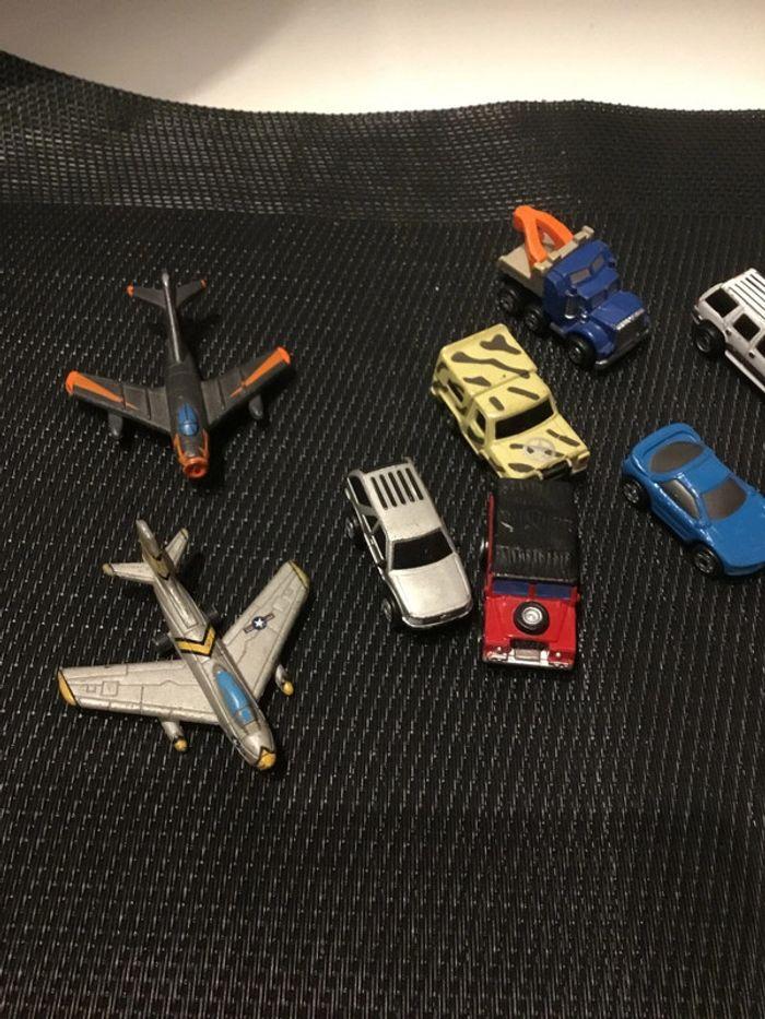 Micro-Machines lot d’avions et de voitures pickup camion 4x4 berline vintage - photo numéro 2