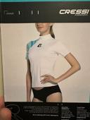 Cressi Shield Lady Rash Guard Short/SL - Rashguard à Manches Courtes