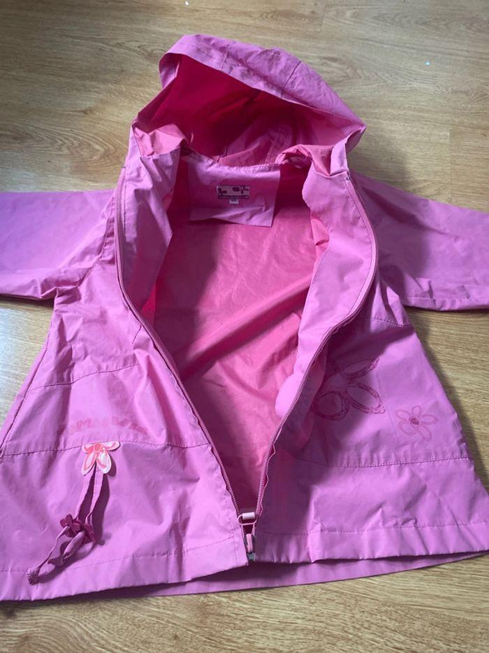 Imperméable Vinyl fraise 4 ans - photo numéro 5