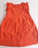 robe longue H&M corail taille 4 ans / 104 cm