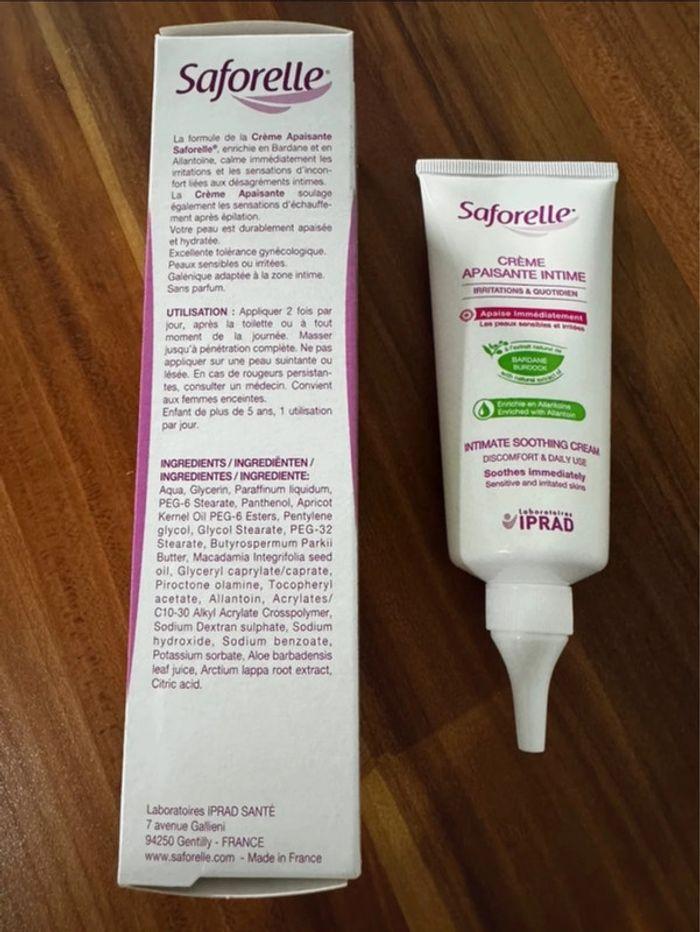 Saforelle crème apaisante intime - photo numéro 2