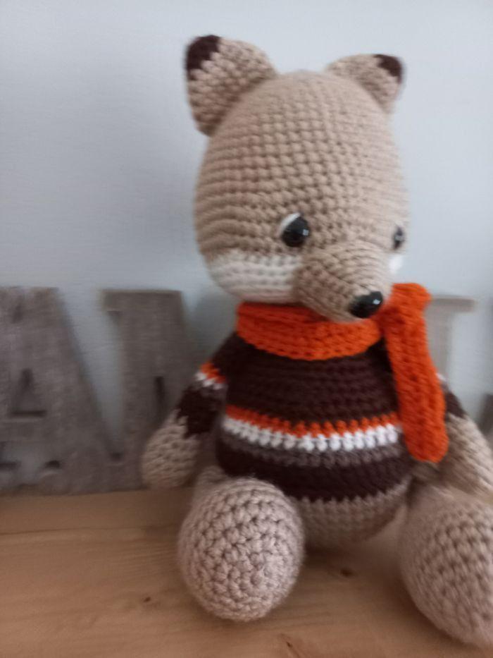 Renard amigurumi au crochet - photo numéro 2