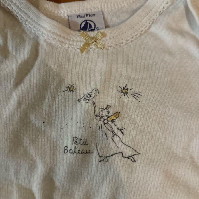 Lot de bodies Noël Petit Bateau 18 mois - photo numéro 3