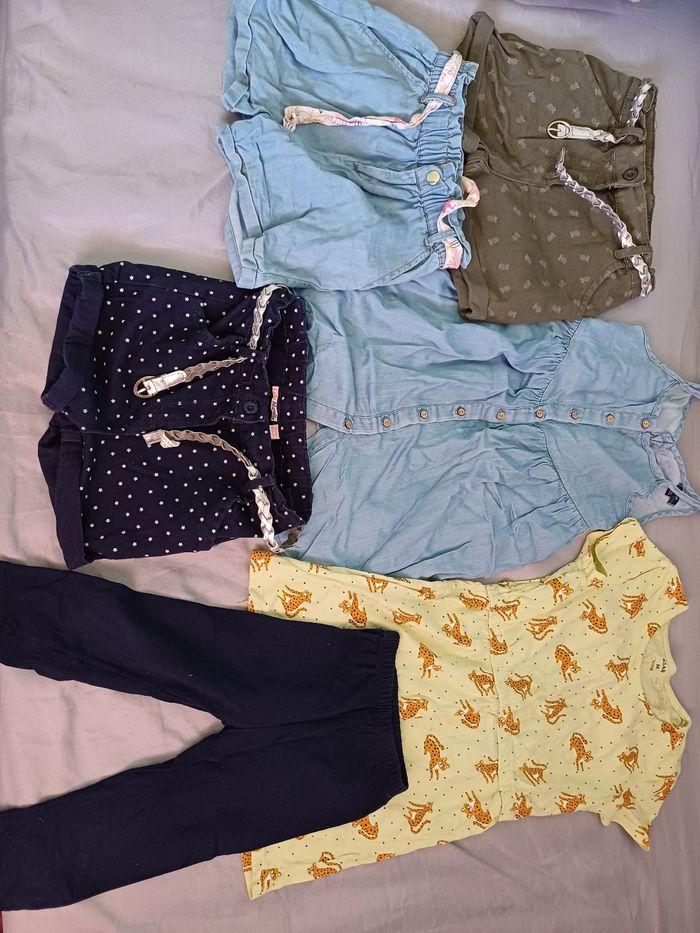 Lot vêtements été fille 5 ans et 6 ans