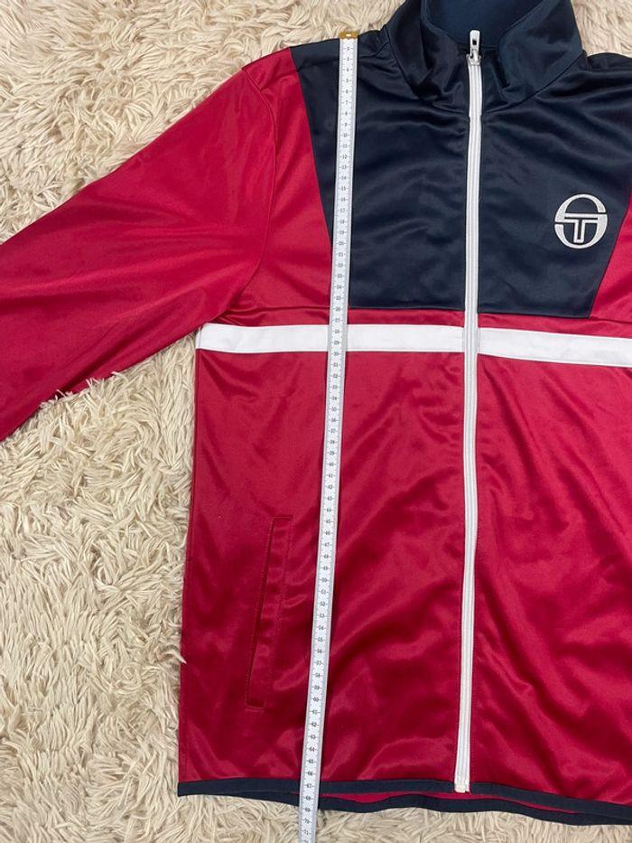 Trackjacket Veste de survêtement vintage Sergio tacchini rouge y2k taille M - photo numéro 4