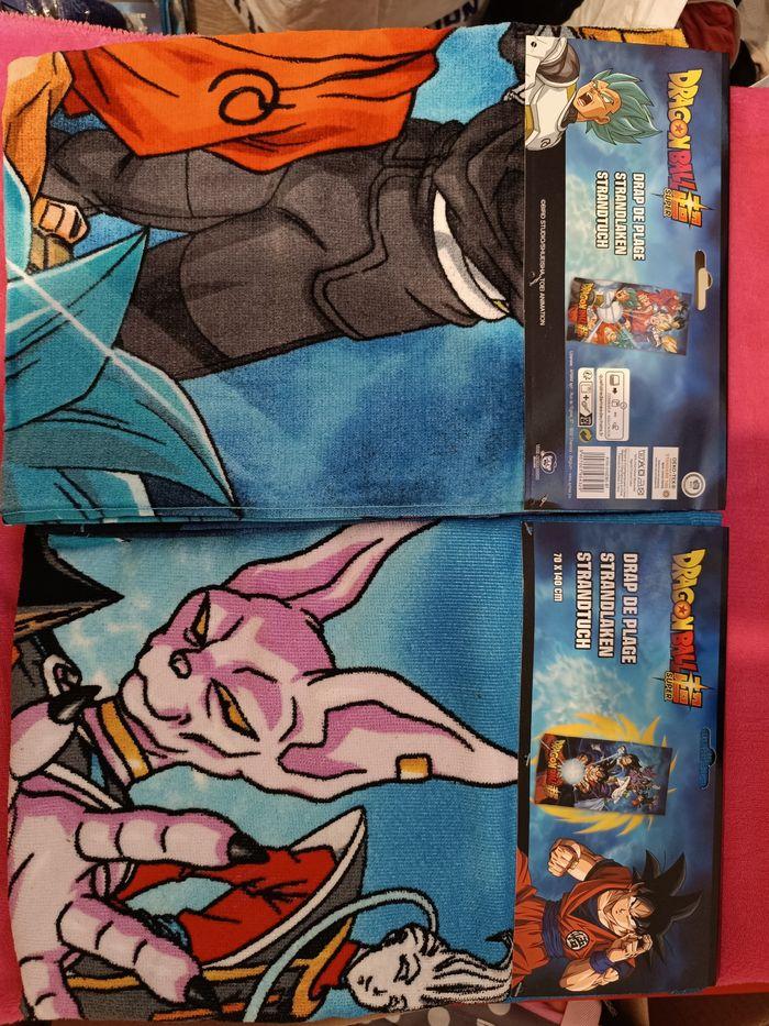 Lot draps de plage dragon ball super - photo numéro 1