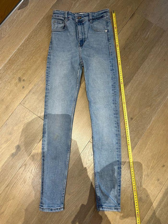 Jeans zara bleu clair 36 - photo numéro 7