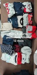 Lot de vêtements garçon en 12 mois