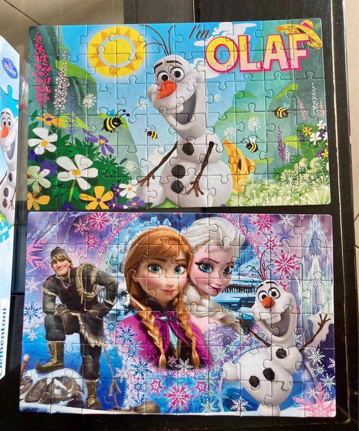 Puzzle reine des neiges Olaf - photo numéro 2