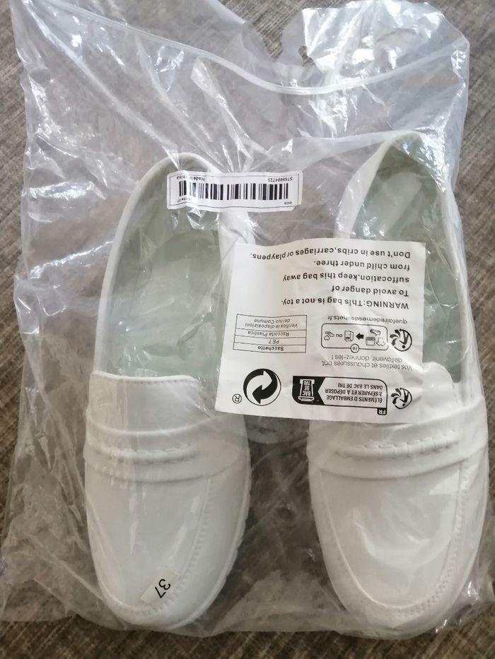 Mocassin blanc neuf - photo numéro 3