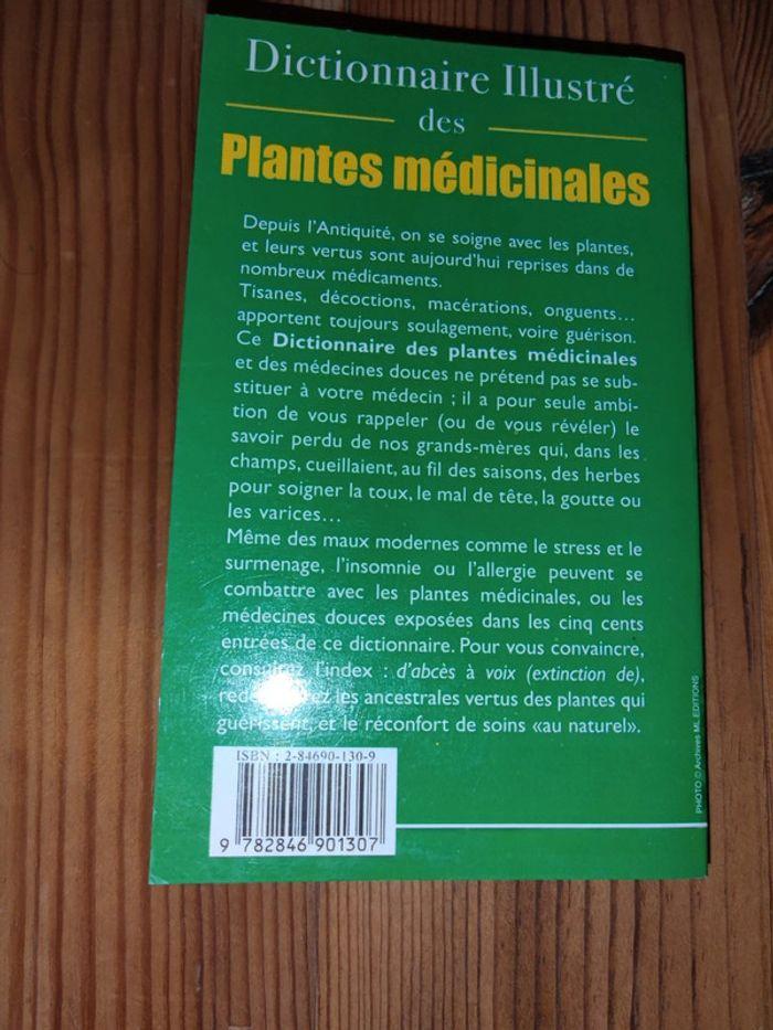 Livre dictionnaire illustré des plantes médicinales - photo numéro 2