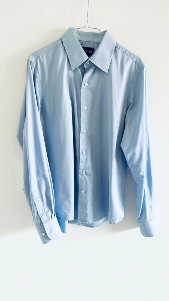 Chemise bleu 7 camicie - photo numéro 2