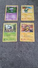 4 cartes Pokemon