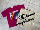 Lot T-shirt Champion t7/8 ans