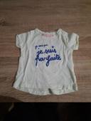 Tee-shirt fille 6 mois