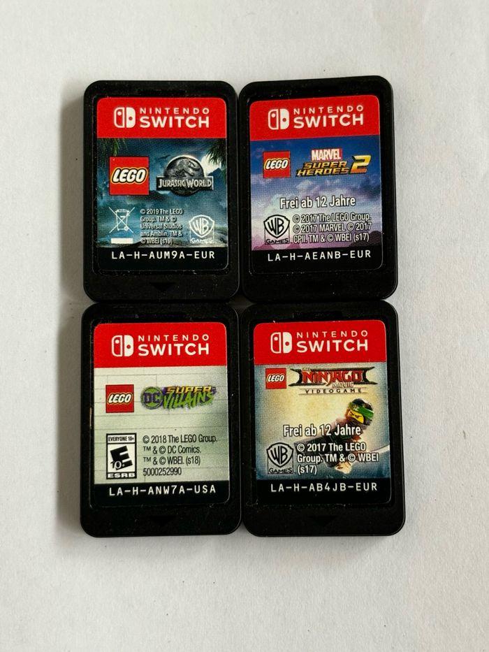 Lot 4 Jeux switch lego