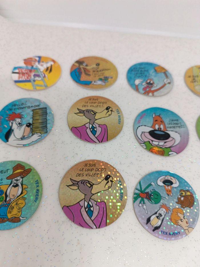 Pog Taz tazo vintage droopy Tex Avery 4 20 26 2 21 25 24 10 15 28 - photo numéro 3