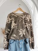 Pull à fleurs- Grain de Malice 36