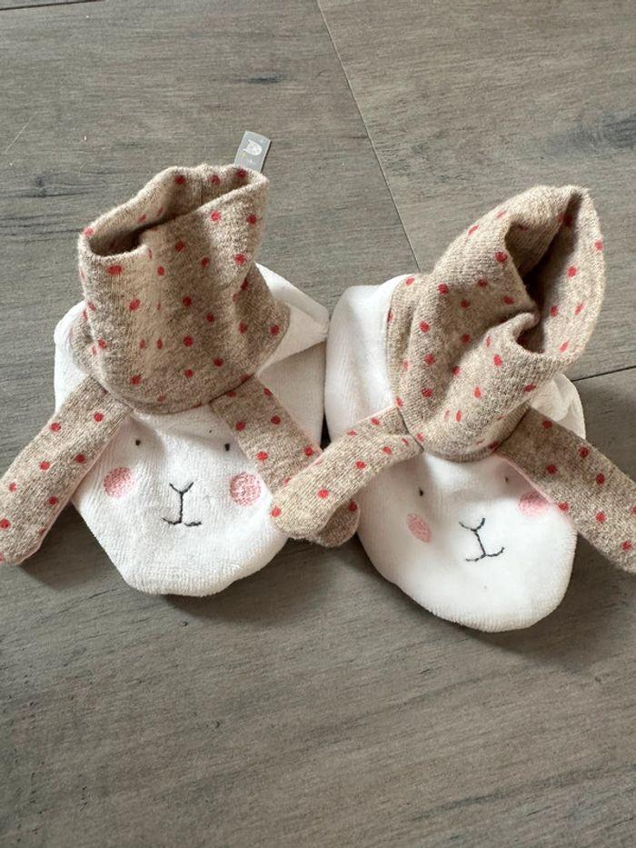 3 paires de chaussons bébé - photo numéro 2