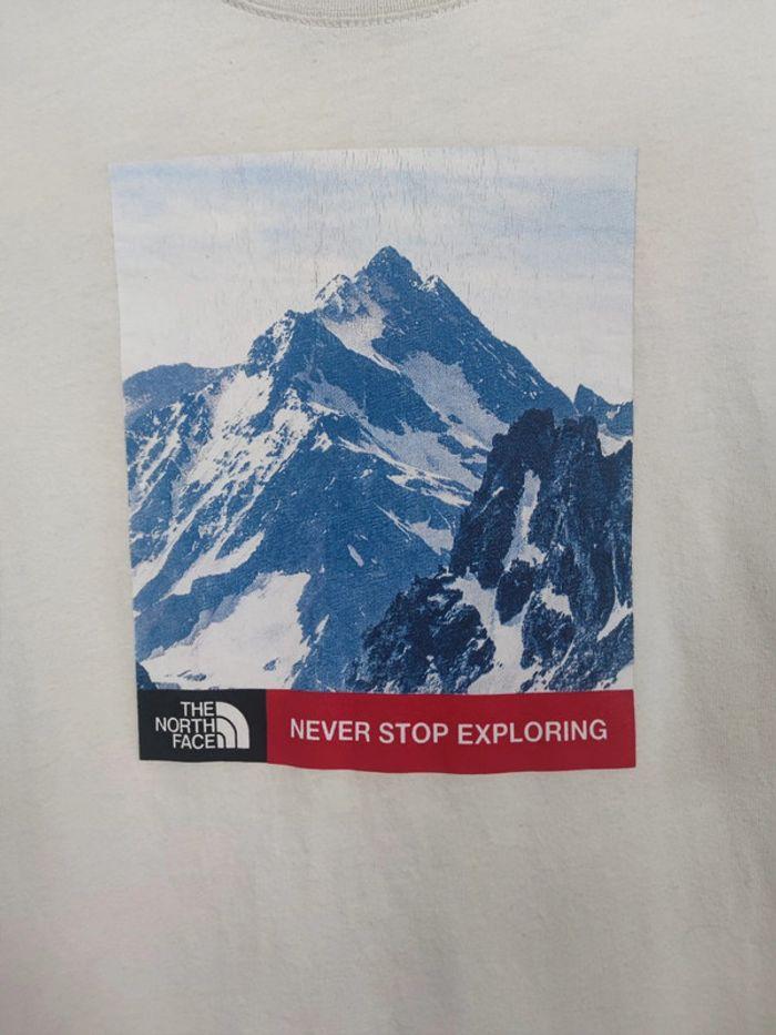 T-shirt The North Face Blanc Taille S Homme - photo numéro 2