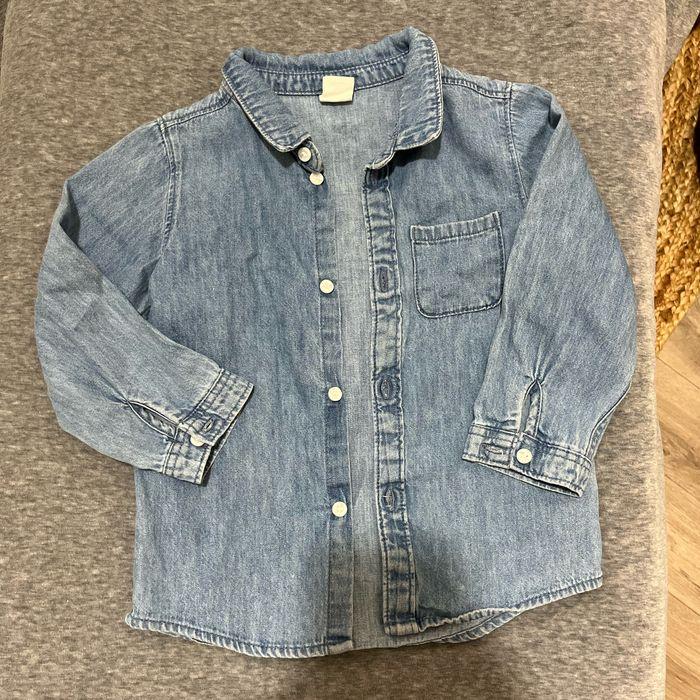 Chemise en jeans bébé garçon H&M