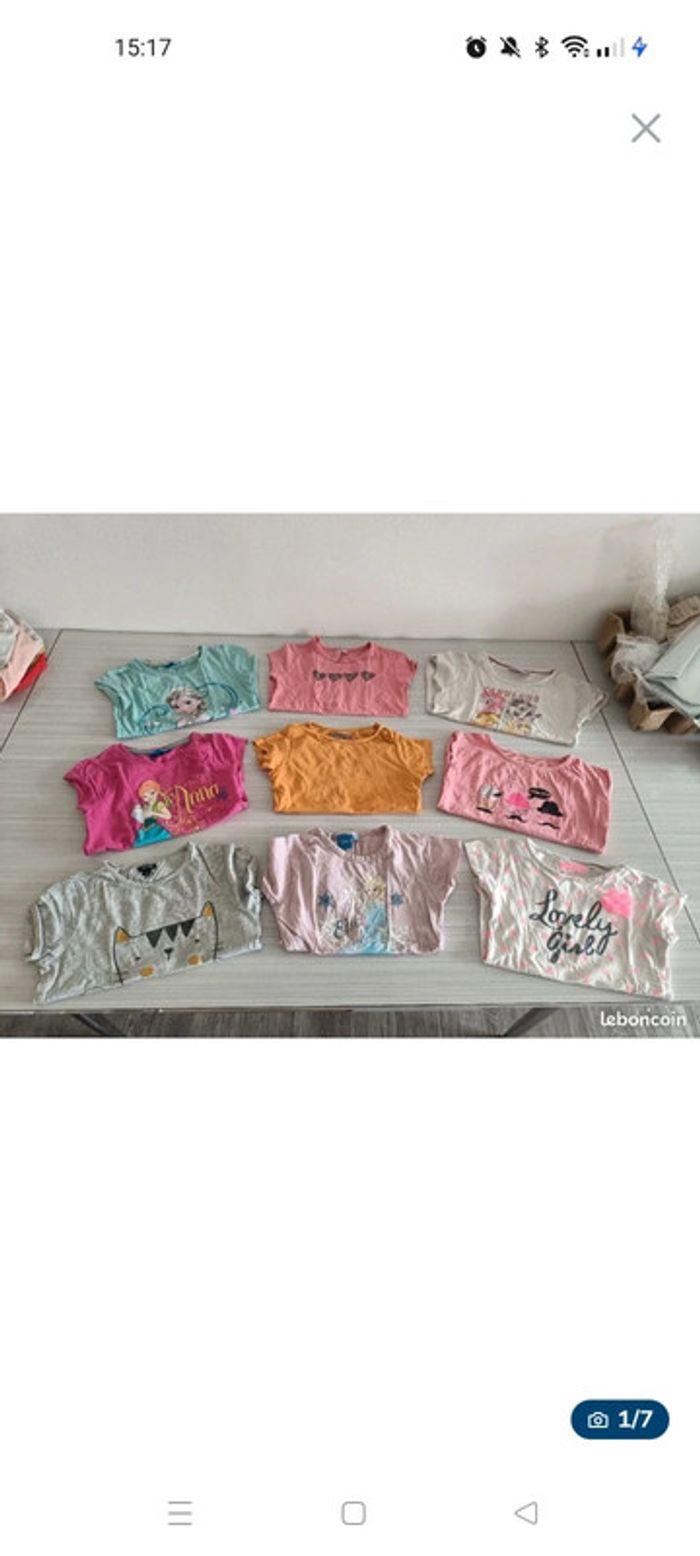 Lot de 9 t-shirts - photo numéro 1