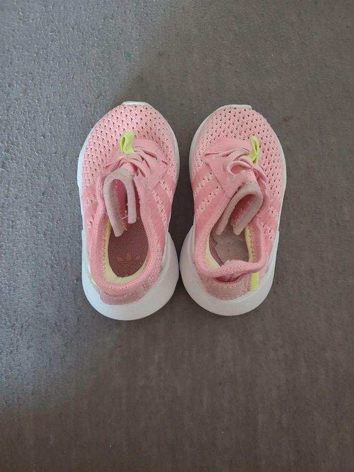 Lot basket adidas bébé fille - photo numéro 3