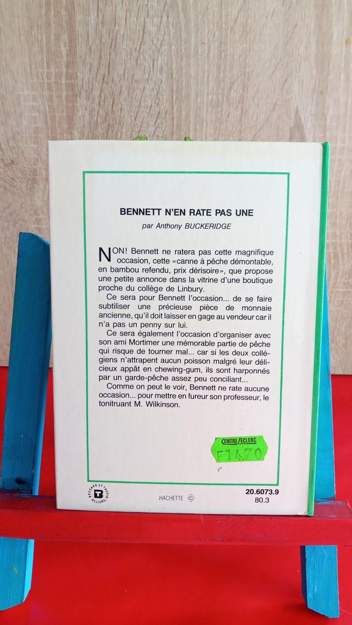 Bennett n'en rate pas une, 1980, bibliothèque verte - photo numéro 2