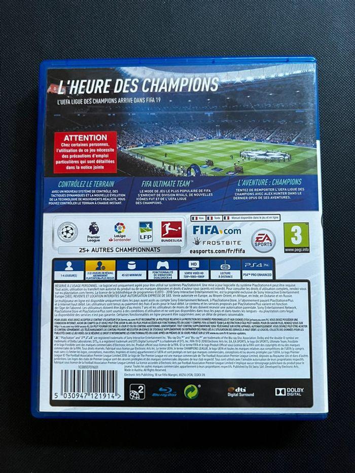 Jeu FIFA 19 - photo numéro 2