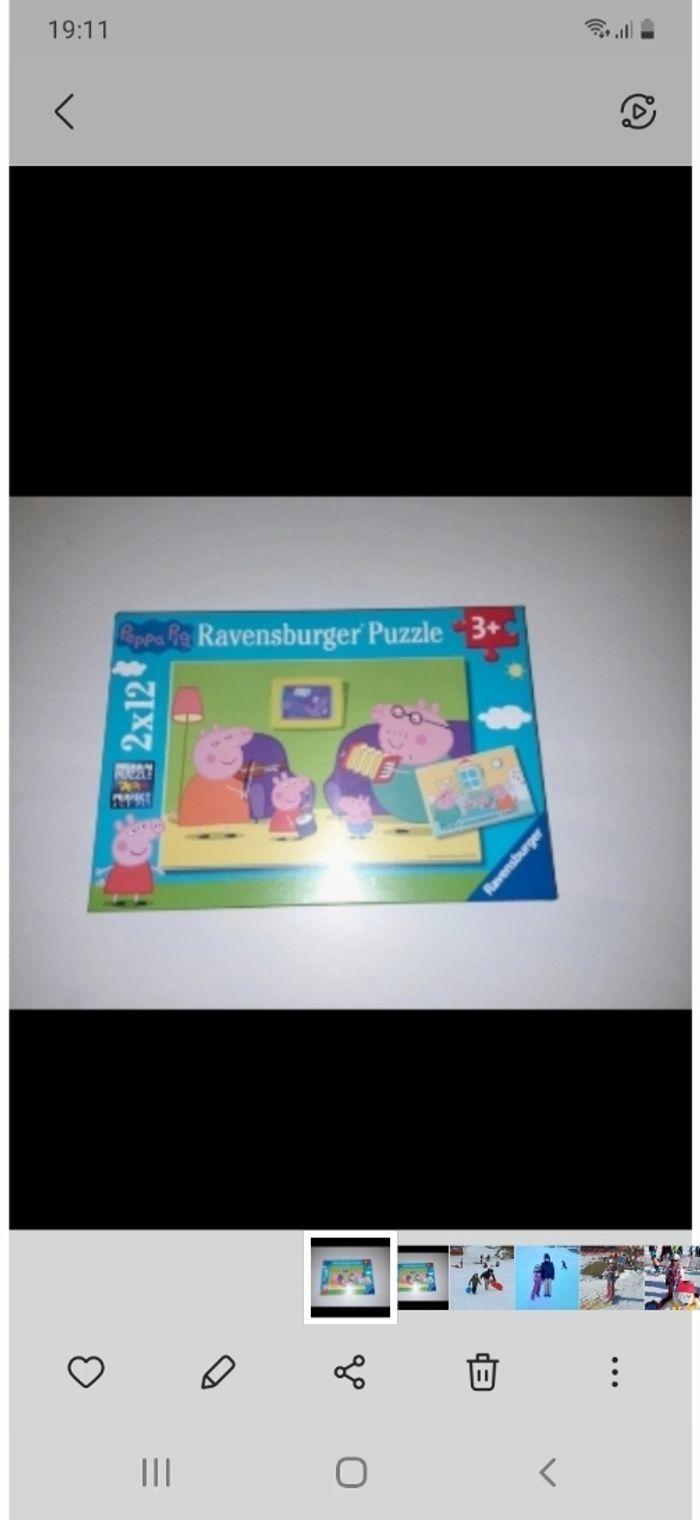 Puzzle peppa pig