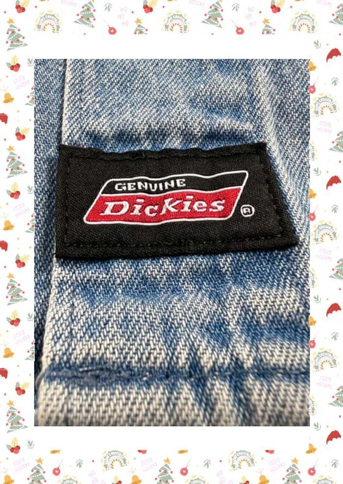 👕 Chemise en jean Homme Dickies Bleu Taille 4XL 👕 - photo numéro 7