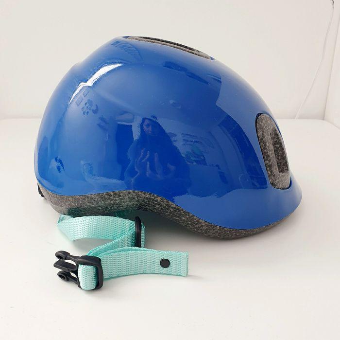 B'twin Casque vélo bébé 500 bleu foncé - photo numéro 4