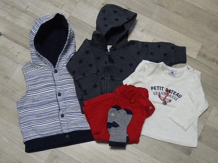 Lot Petit Bateau - 6 mois - photo numéro 1