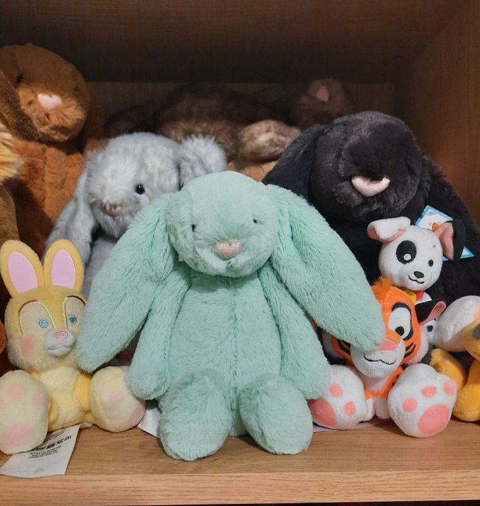 Jellycat bashful Mint Bunny - photo numéro 1