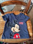 T-shirt Mickey bébé 9/12 mois