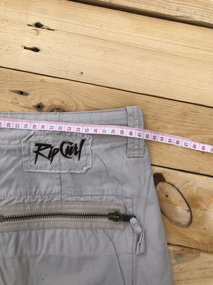 Pantacourt cargo baggy ripcurl brodé motif militaire 32US - photo numéro 14