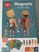 Jeu éducatif enfant Magnets Human Body Apli Kids