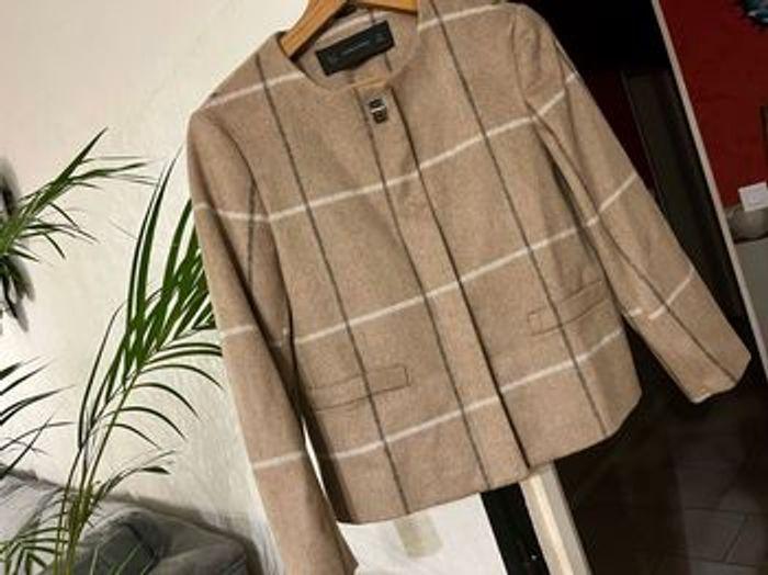 Veste laine chic Zara taille S - photo numéro 1