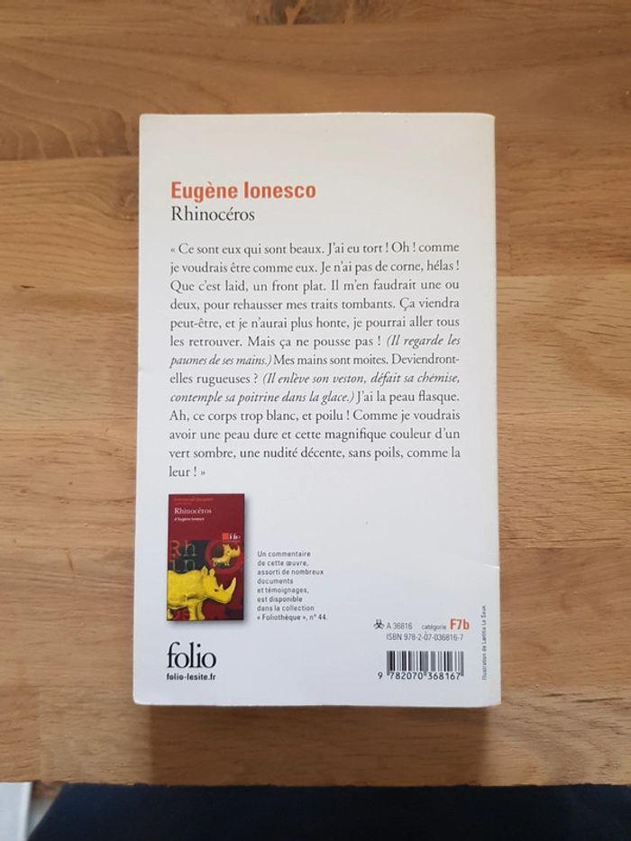 Rhinocéros - Ionesco - photo numéro 2