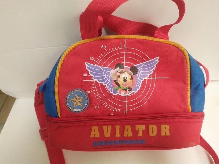 Sac goûter  Mickey Disney aviator - photo numéro 1