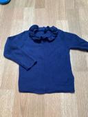 Pull Cyrillus bleu marine