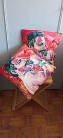 Housses de coussins de dimensions 40x40 mettant en avant Freddie Mercury