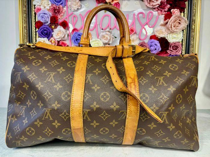 Sac de voyage Louis Vuitton 45 keepall bandoulière - photo numéro 3