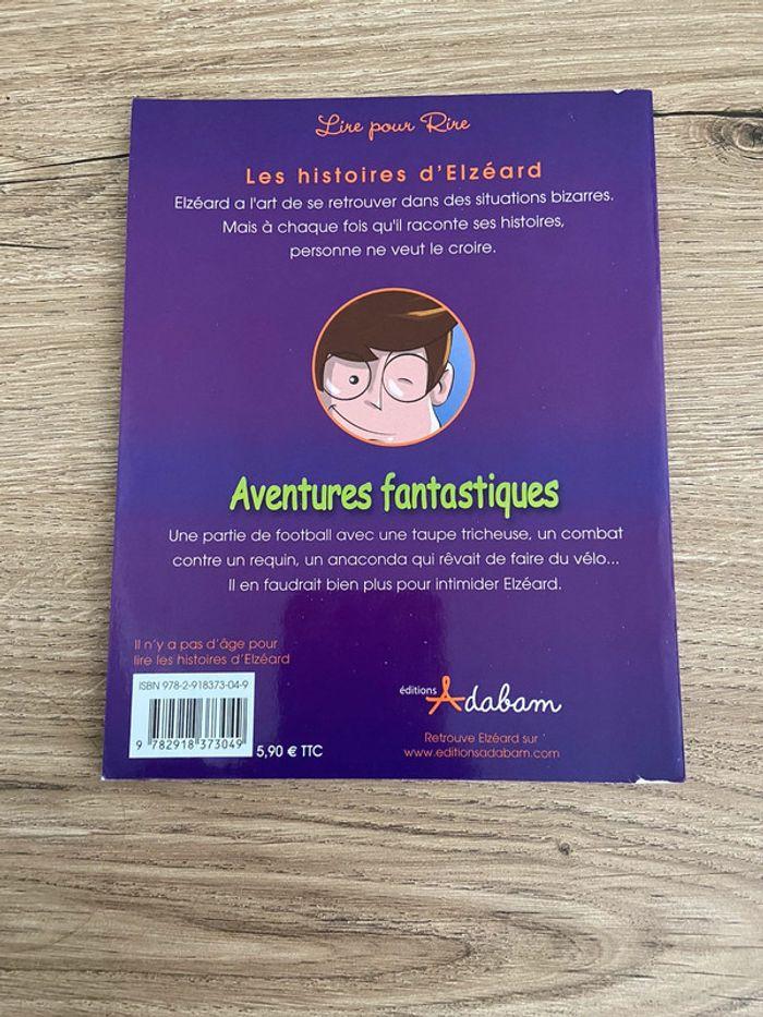 Livre Les histoires d'Elzéard aventures fantastiques - photo numéro 2